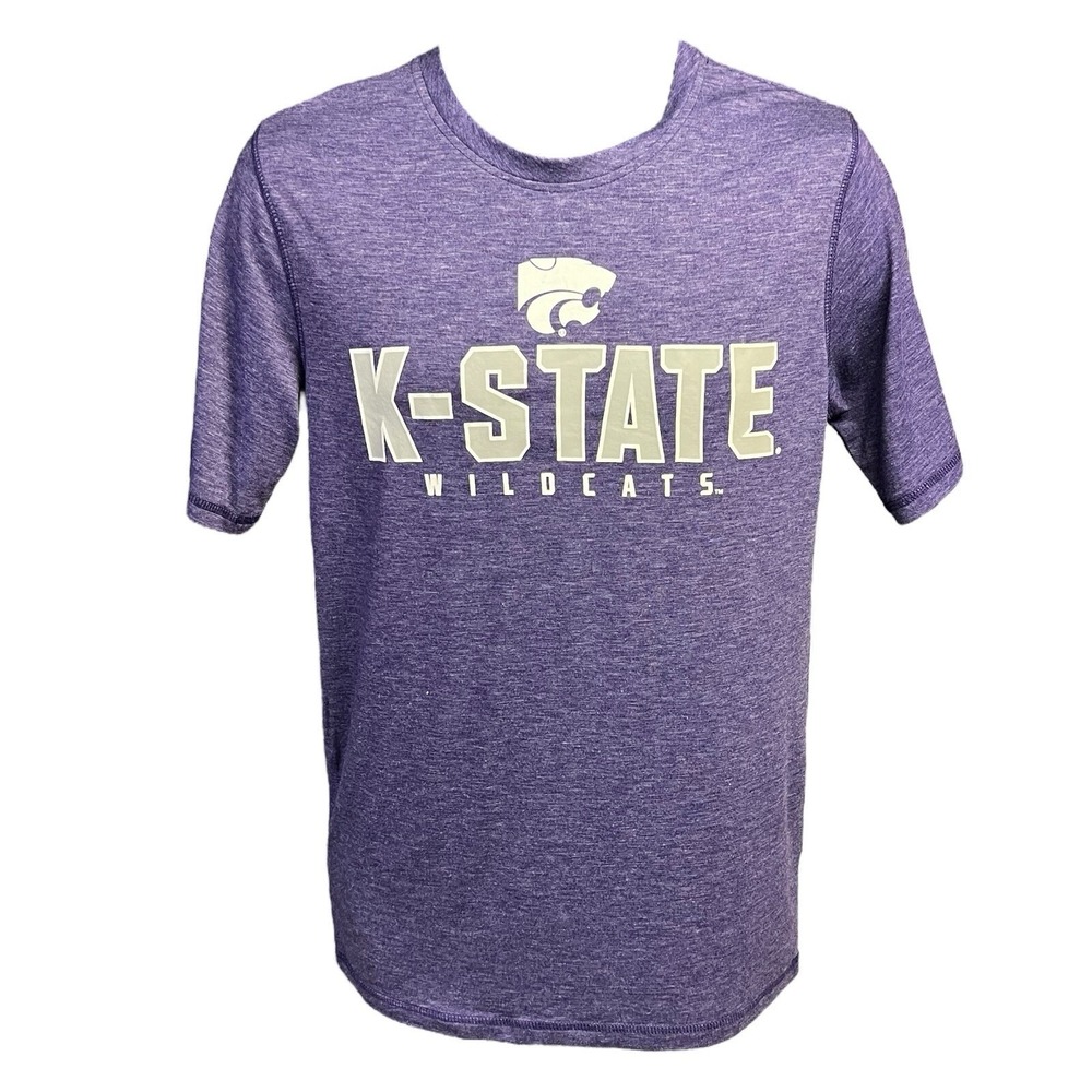 Rivalry Threads K-State‎ Wildcats Mens S Athletic Fit T-Shirt Purple Heather NEW